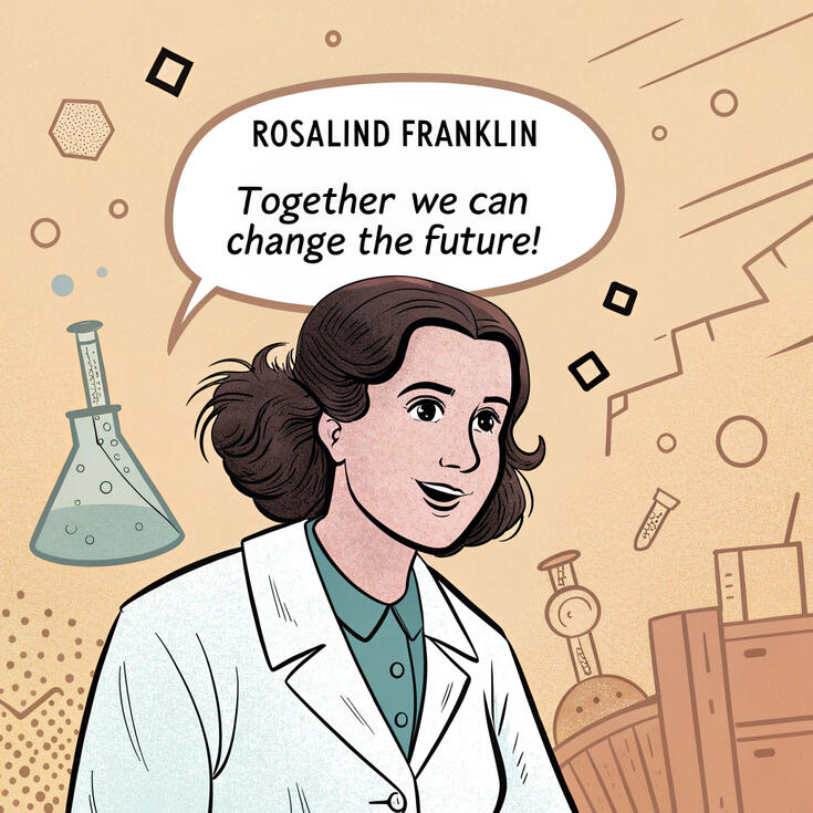 Rosalind Franklin Comic