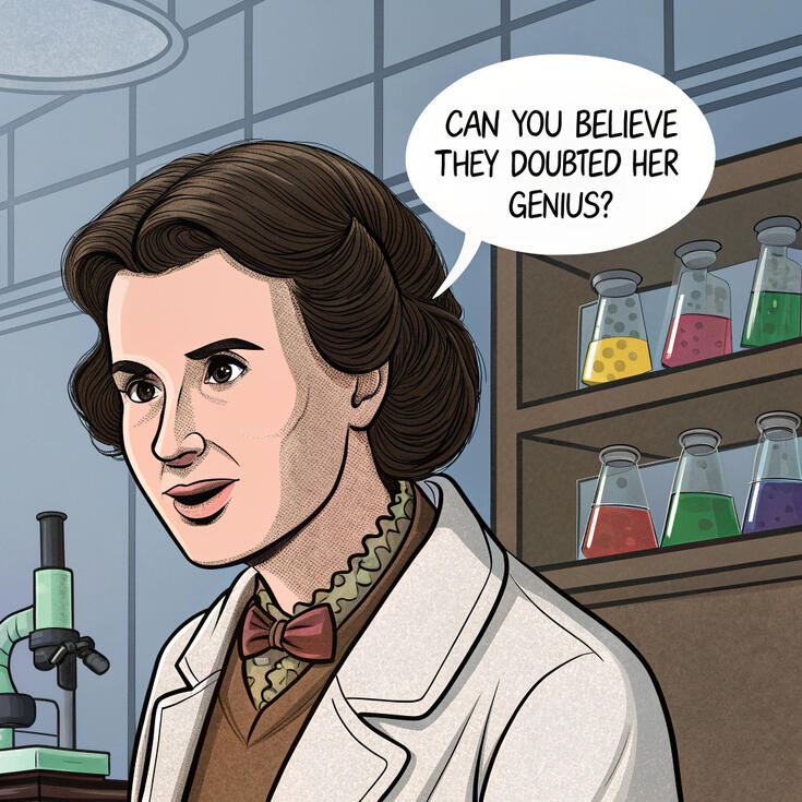 Rosalind Franklin Comic