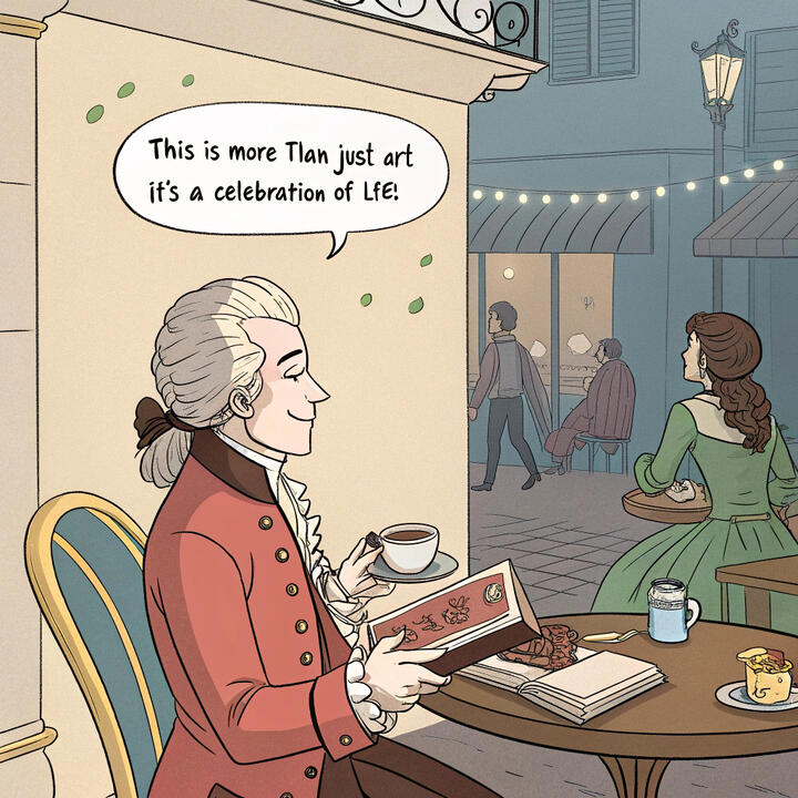 Mozart Comic